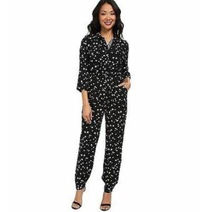 Two by Vince Camuto Black And White Romper